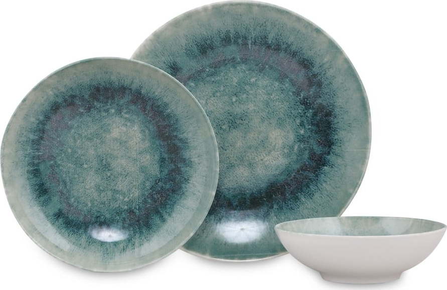18dílná sada porcelánového nádobí Güral Porselen Forest Güral Porselen