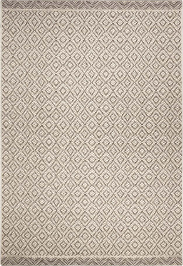 Béžovo-šedý venkovní koberec Ragami Porto