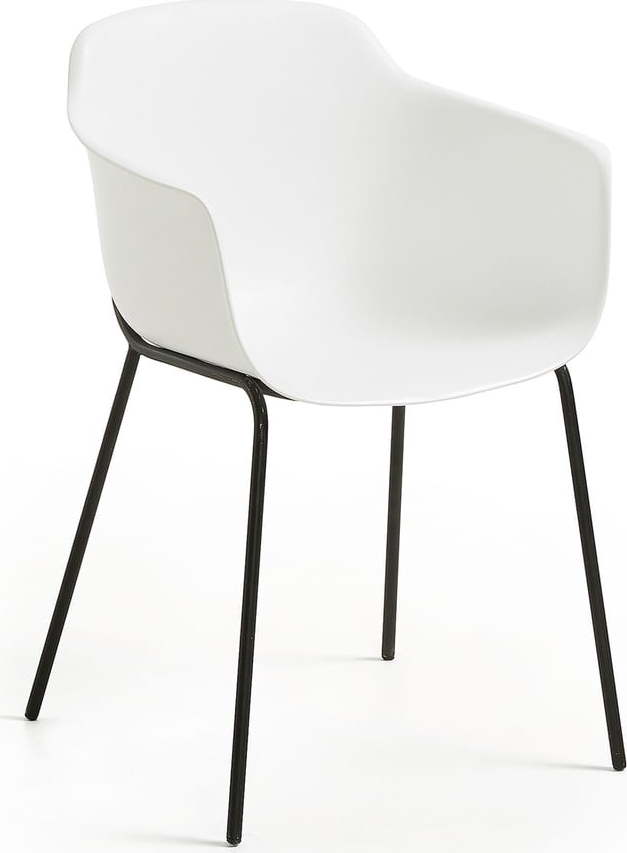 Bílá jídelní židle La Forma Khasumi La Forma