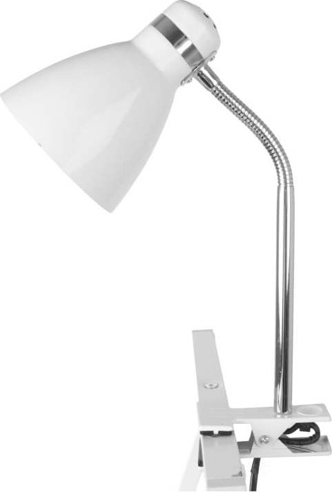 Bílá lampa se svorkou Leitmotiv Clip Leitmotiv