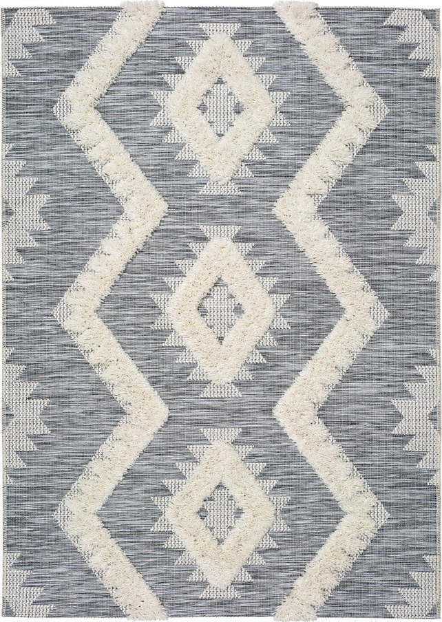 Bílo-šedý koberec Universal Cheroky Merto