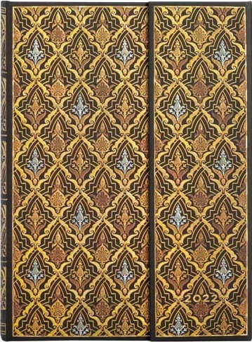 Denní diář s magnetickým zavíráním na rok 2022 Paperblanks Destiny