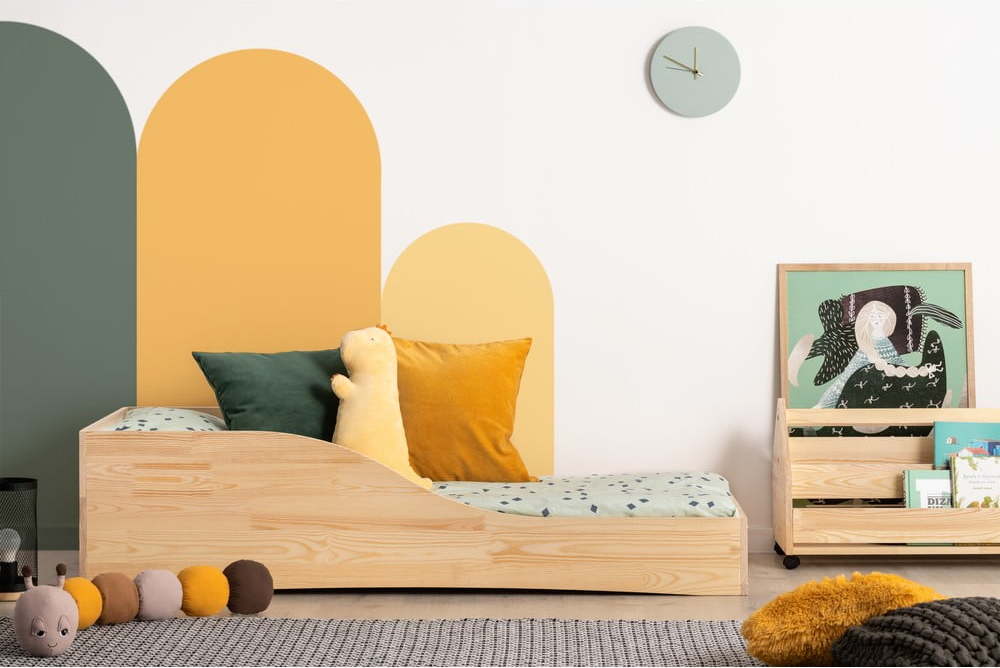 Dětská postel z borovicového dřeva Adeko Pepe Colm