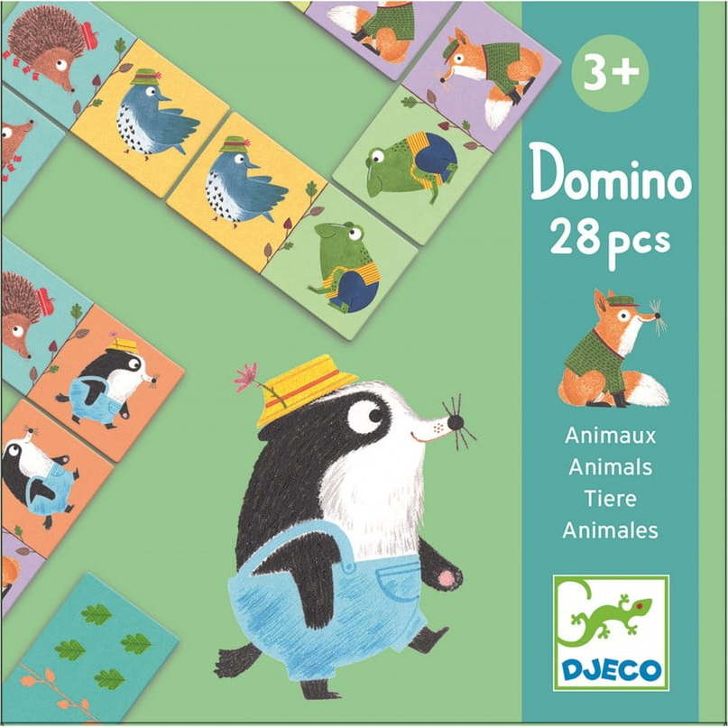 Dětské domino Djeco Animals DJECO