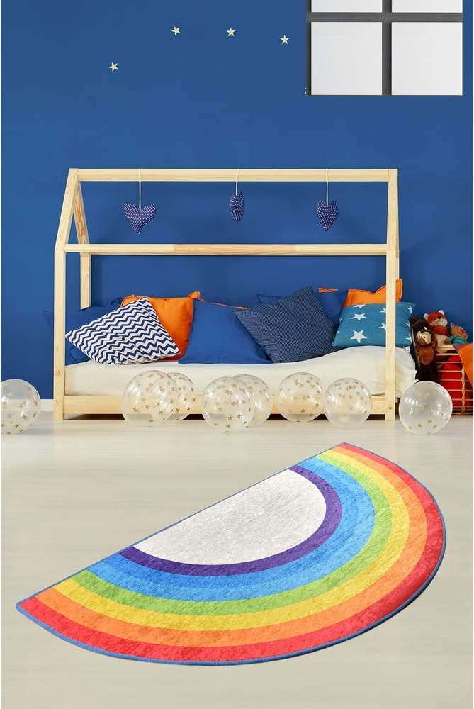 Dětský protiskluzový koberec Chilai Rainbow