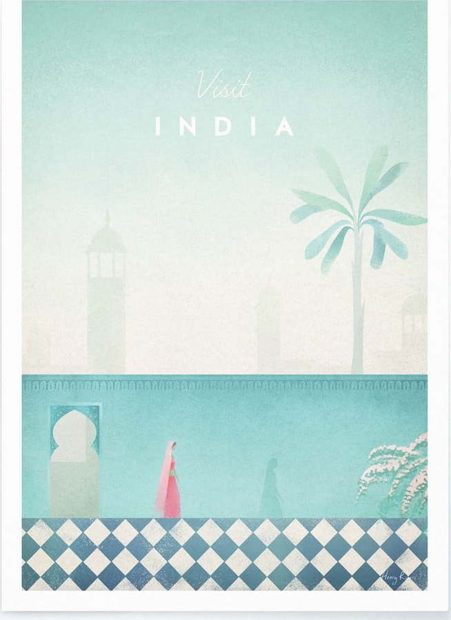 Plakát Travelposter India
