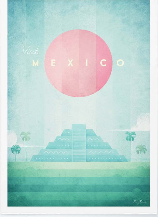 Plakát Travelposter Mexico