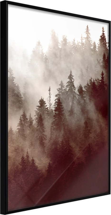 Plakát v rámu Artgeist Forest Fog