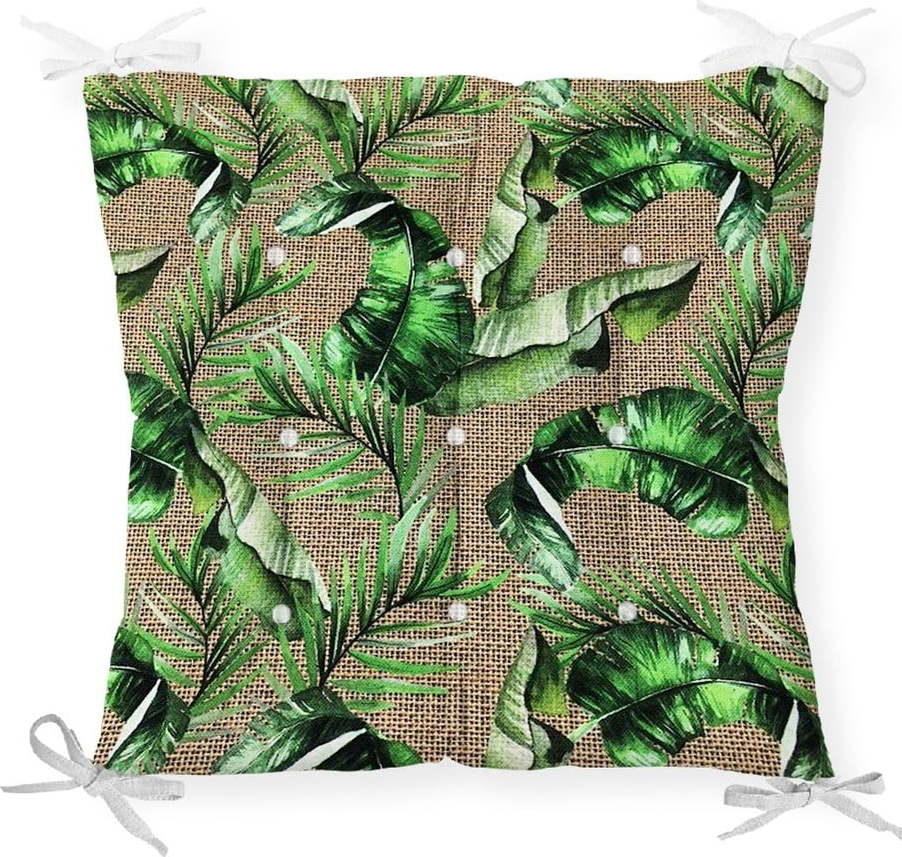 Podsedák s příměsí bavlny Minimalist Cushion Covers Forest