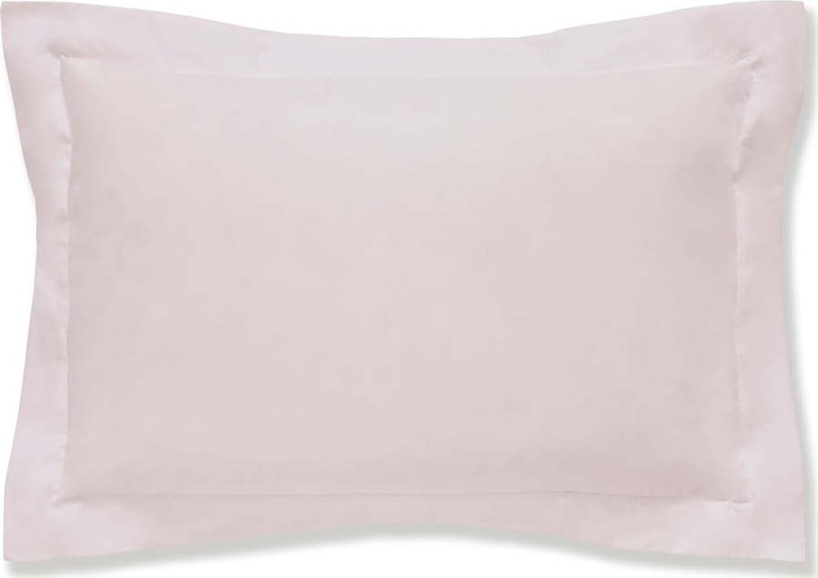 Růžový povlak na polštář z egyptské bavlny Bianca Oxford
