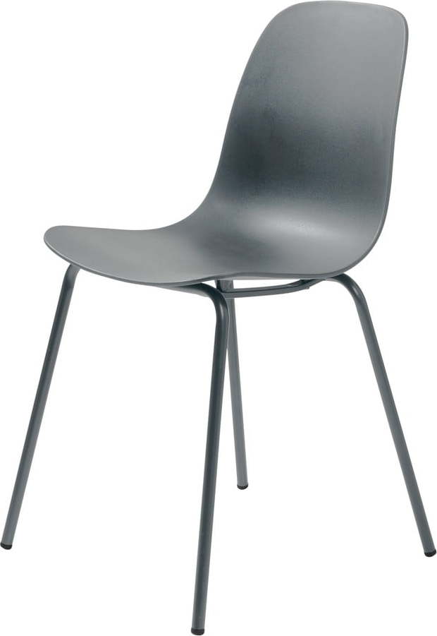 Sada 2 šedých židlí Unique Furniture Whitby Unique Furniture