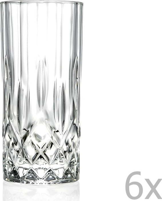 Sada 6 křišťálových sklenic RCR Cristalleria Italiana Jemma RCR Cristalleria Italiana
