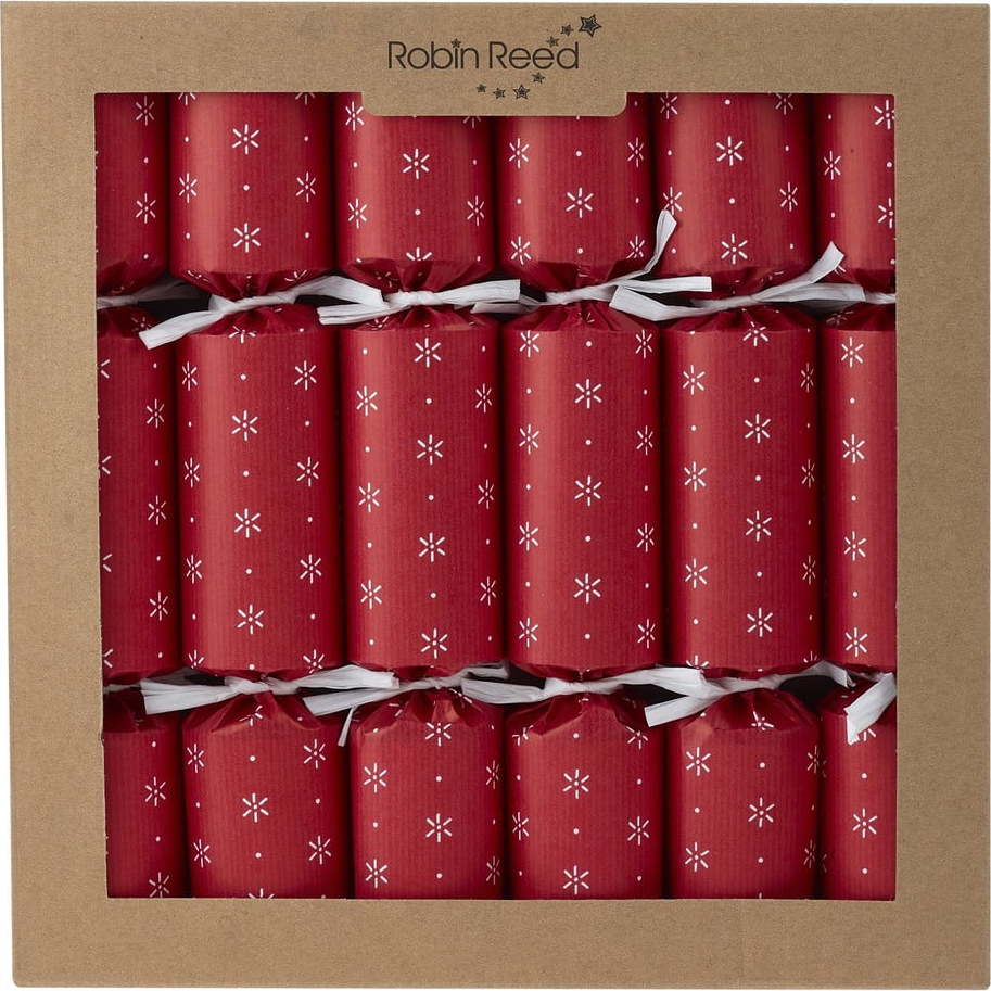 Sada 6 vánočních crackerů Robin Reed Paper Decorations Robin Reed