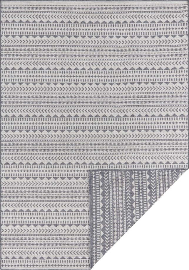 Šedo-bílý venkovní koberec Ragami Kahira