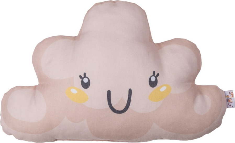 Světle růžový dětský polštářek s příměsí bavlny Mike & Co. NEW YORK Pillow Toy Hurro