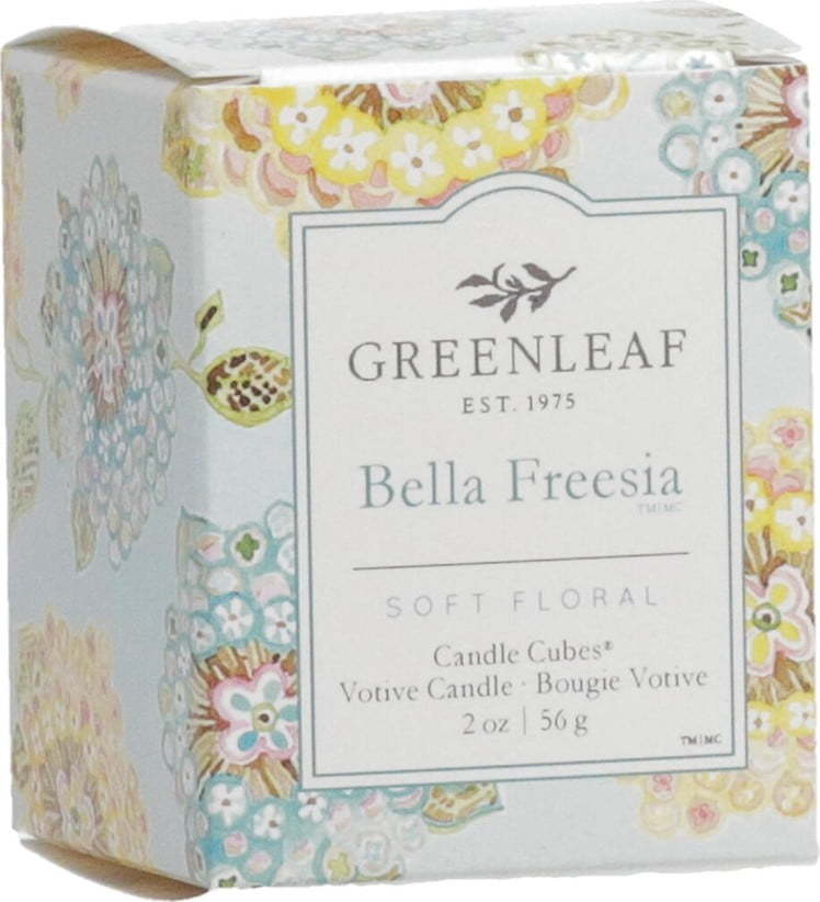 Svíčka s vůní frézie Greenleaf Bella Freesia