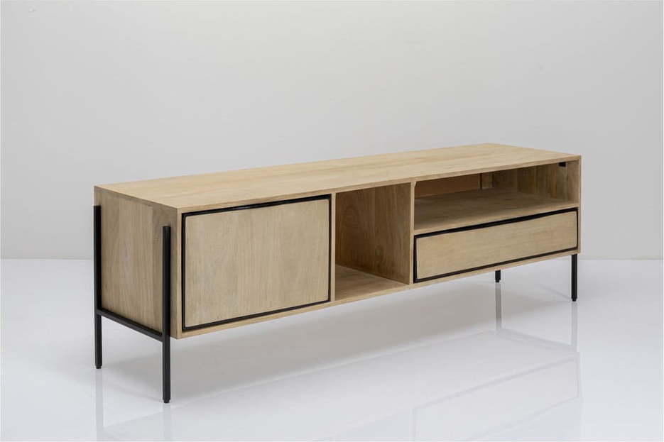 TV komoda z mangového dřeva Kare Design Modena