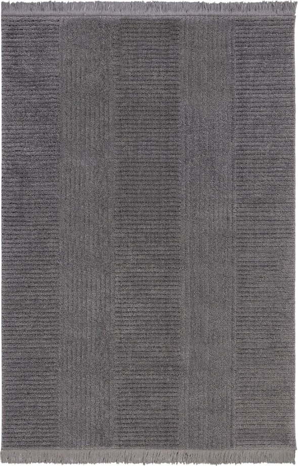 Tmavě šedý koberec Flair Rugs Kara
