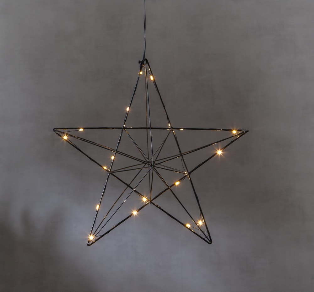 Vánoční závěsná světelná LED dekorace Star Trading Line