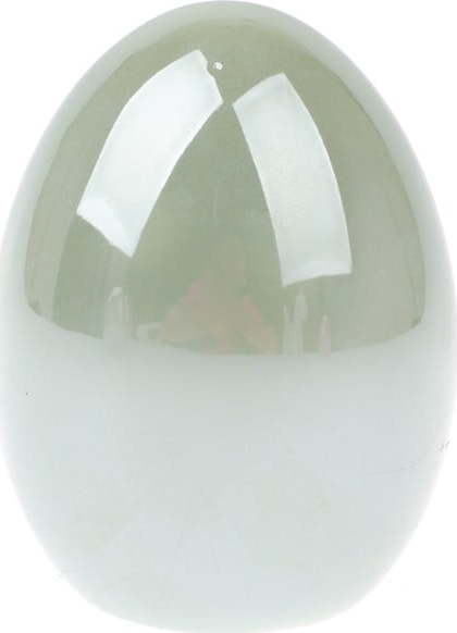 Zelená keramická dekorace Dakls Easter Egg