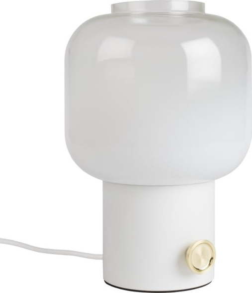 Bílá stolní lampa Zuiver Moody Zuiver