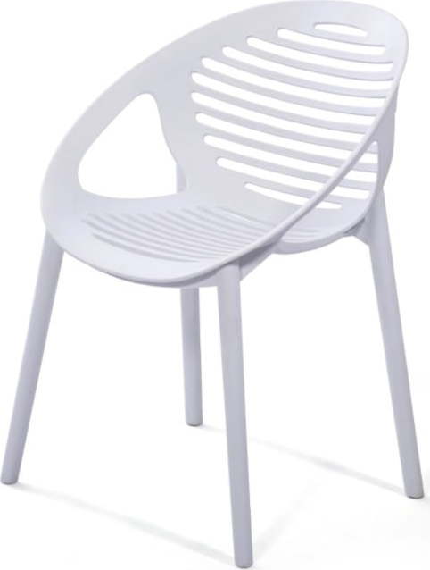Bílá zahradní židle Bonami Essentials Joanna Bonami Essentials