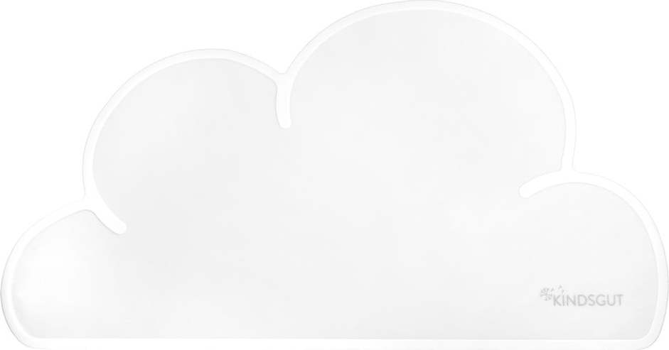Bílé silikonové prostírání Kindsgut Cloud