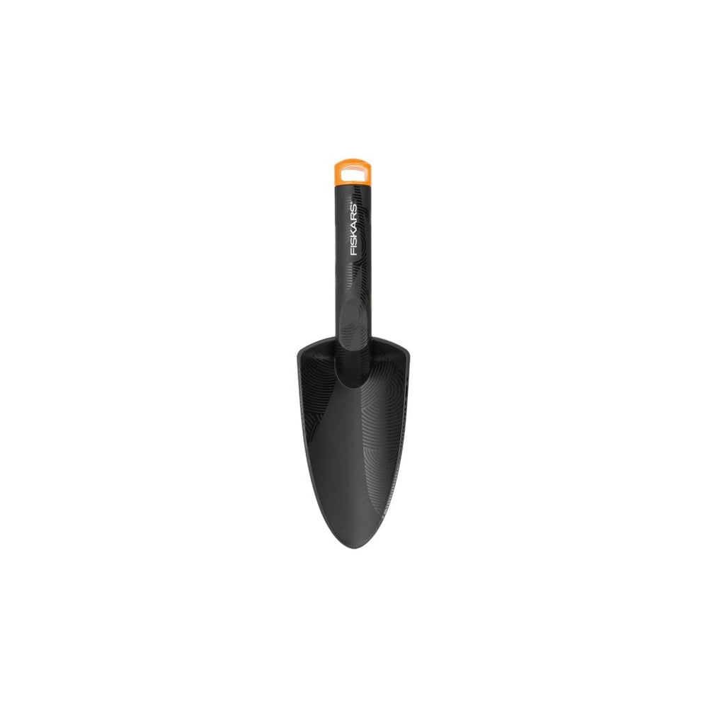 Černá zahradní lopatka ze sklolaminátu Fiskars Solid