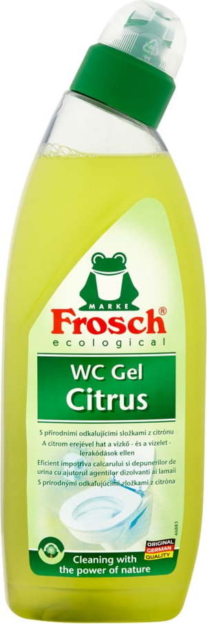 Gel na toalety s vůní citronu Frosch