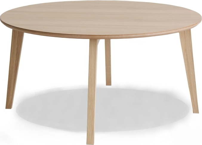 Konferenční stolek podýhovaný dubem Hammel Iris Ø 90 cm Hammel