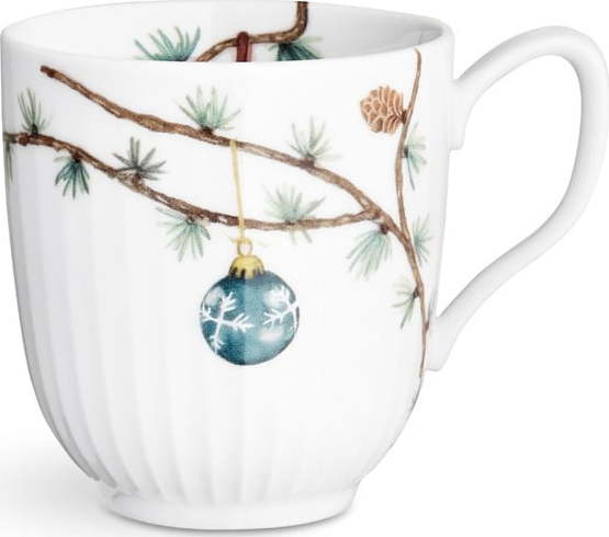 Porcelánový vánoční hrnek Kähler Design Hammershoi Christmas Mug