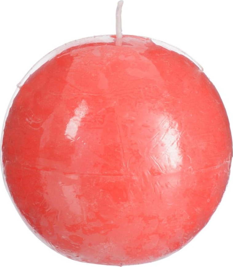 Růžová svíčka J-Line Ball J-Line