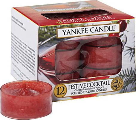 Sada 12 vonných svíček Yankee Candle Sváteční Koktejl