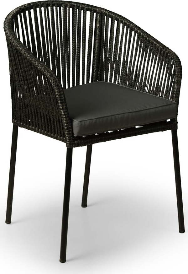 Sada 2 černých zahradních židlí Bonami Selection Trapani Bonami Selection