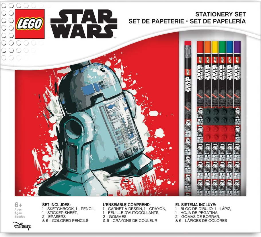 Set zápisníku a psacích potřeb LEGO® Star Wars LEGO