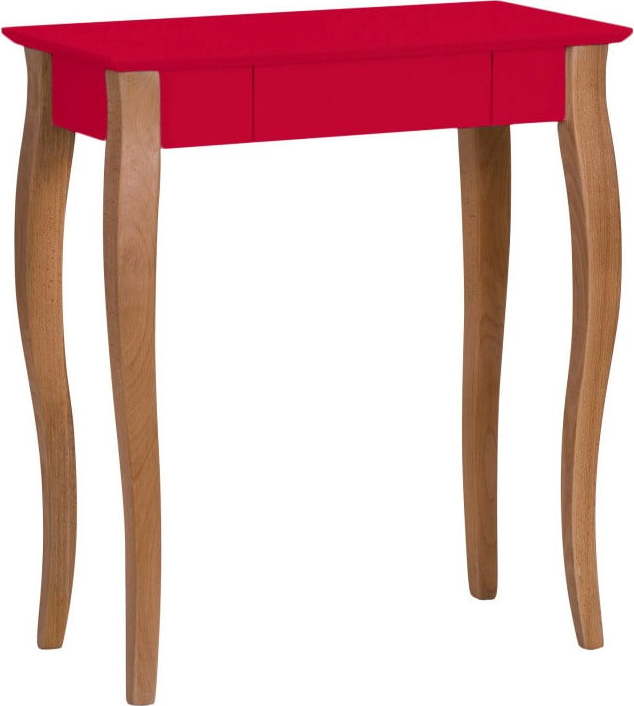 Červený psací stůl Ragaba Lillo