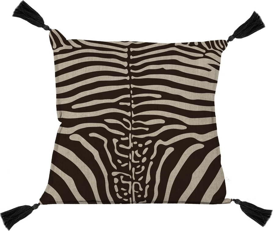 Dekorativní polštář Really Nice Things Borlas Zebra