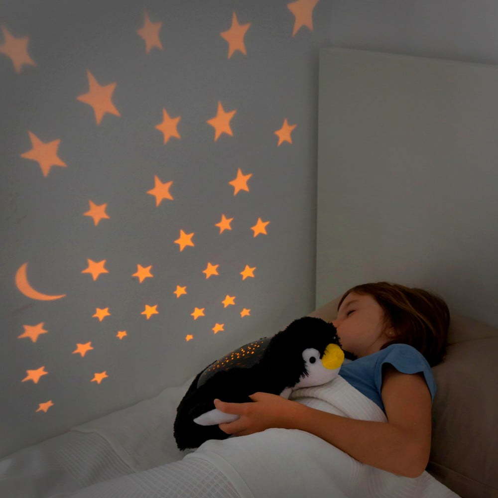 Dětský plyšový LED projektor InnovaGoods Penguin InnovaGoods