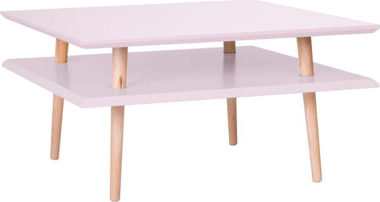 Růžový konferenční stolek Ragaba Square
