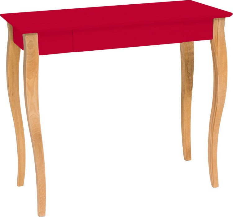 Červený psací stůl Ragaba Lillo
