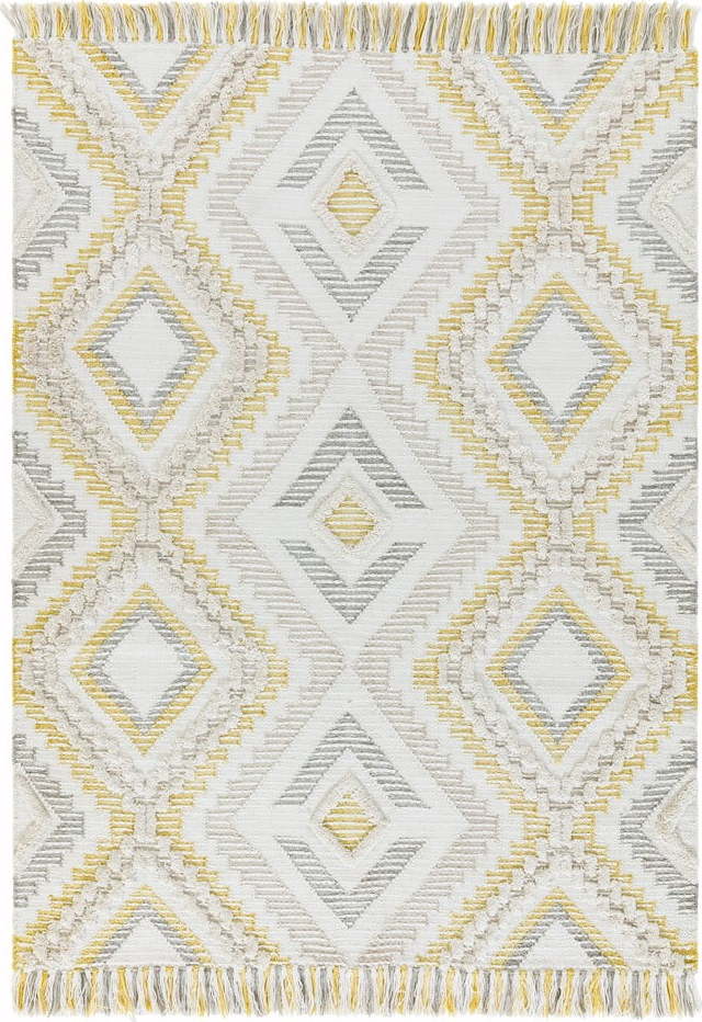Žlutý koberec Asiatic Carpets Carlton