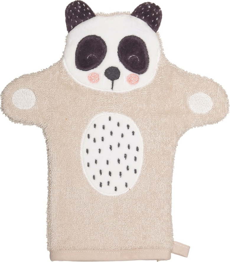 Dětská rukavice na mytí z froté bavlny Södahl Panda Södahl
