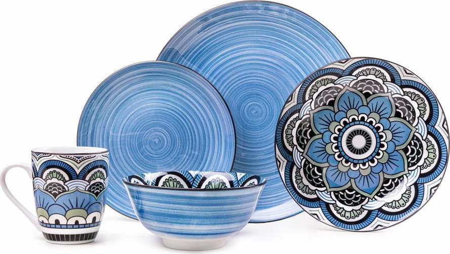 Porcelánové nádobí v sadě 30 kusů Bonami Essentials Orient Bonami Essentials