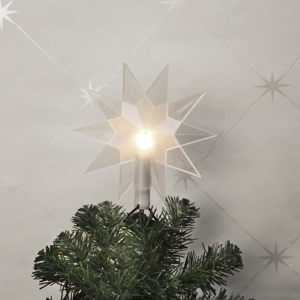Světelná špička na vánoční stromek Top Star Clear - Star Trading Star Trading