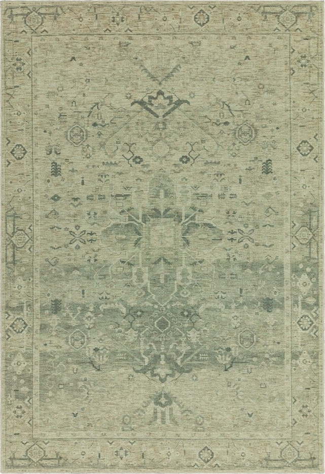 Zelený koberec 170x120 cm Kaya - Asiatic Carpets Asiatic Carpets
