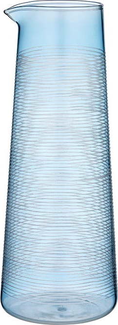 Modrá skleněná karafa 1.2 l Linear - Ladelle Ladelle