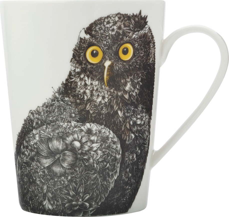 Bílý porcelánový hrnek Maxwell & Williams Marini Ferlazzo Owl