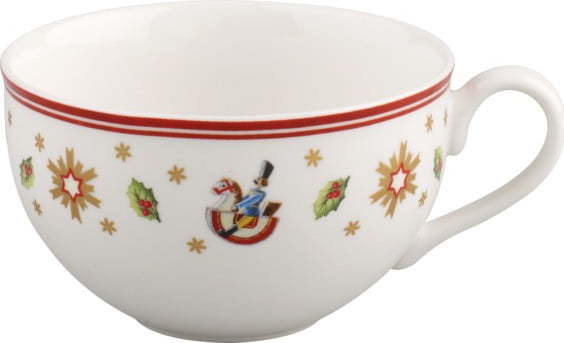 Bílý porcelánový hrnek s vánočním motivem Villeroy & Boch Villeroy & boch