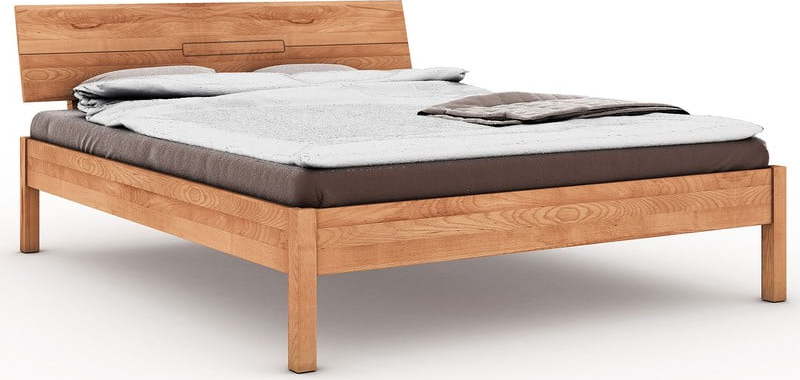 Dvoulůžková postel z bukového dřeva 160x200 cm Vento - The Beds The Beds