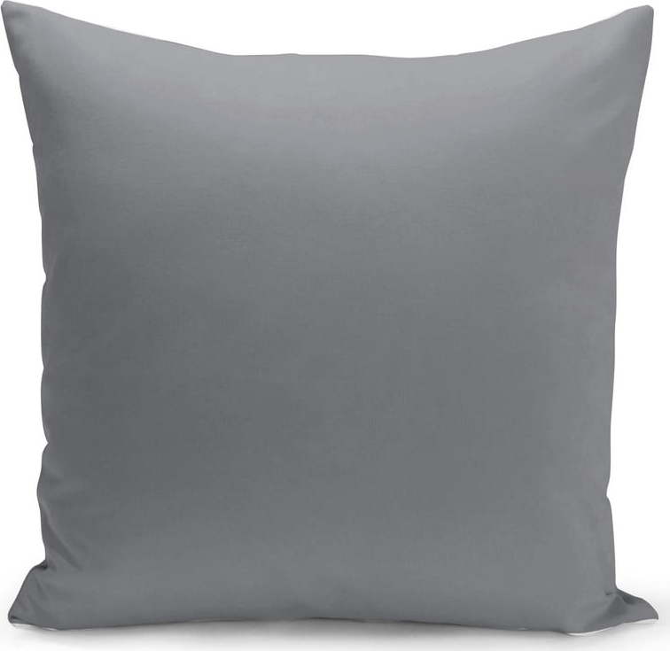 Tmavě šedý dekorativní polštář Kate Louise Lisa